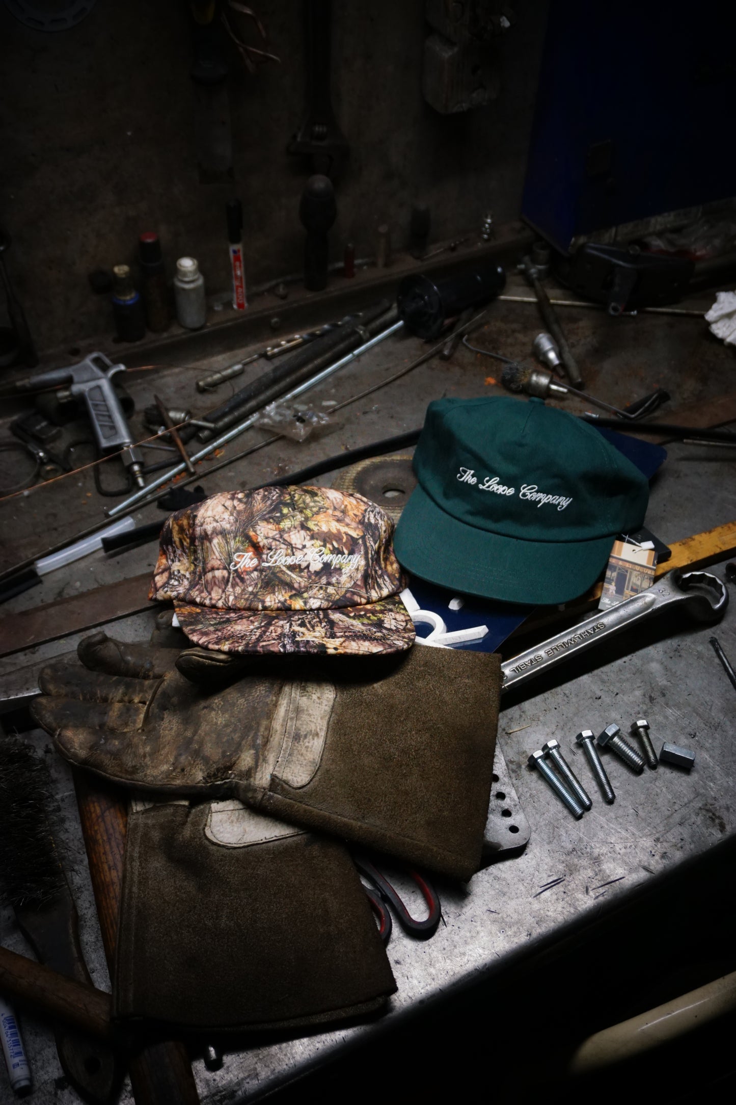 SCRIPT LOGO CAP CAMO