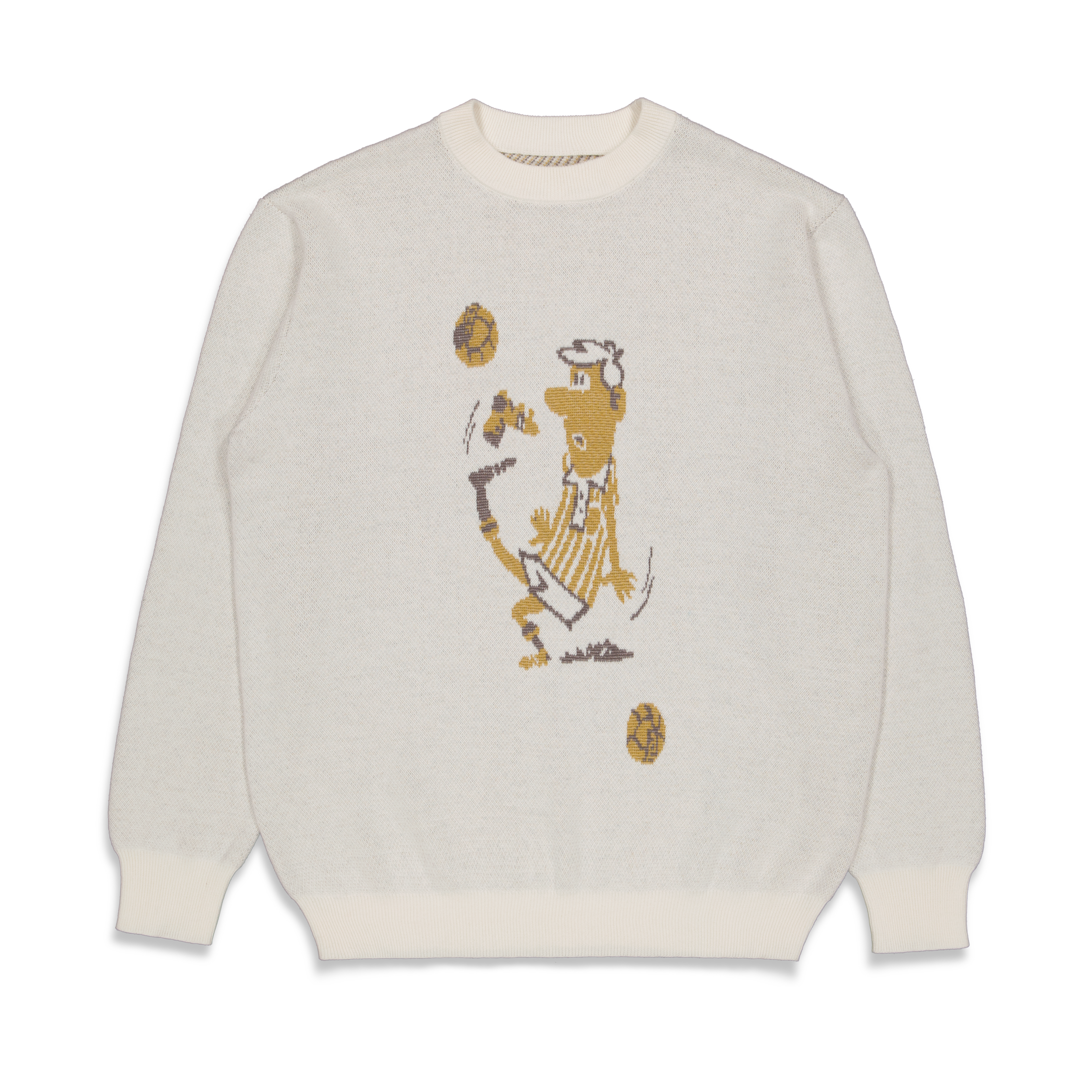 FOOTBALL KNITTED SWEATER