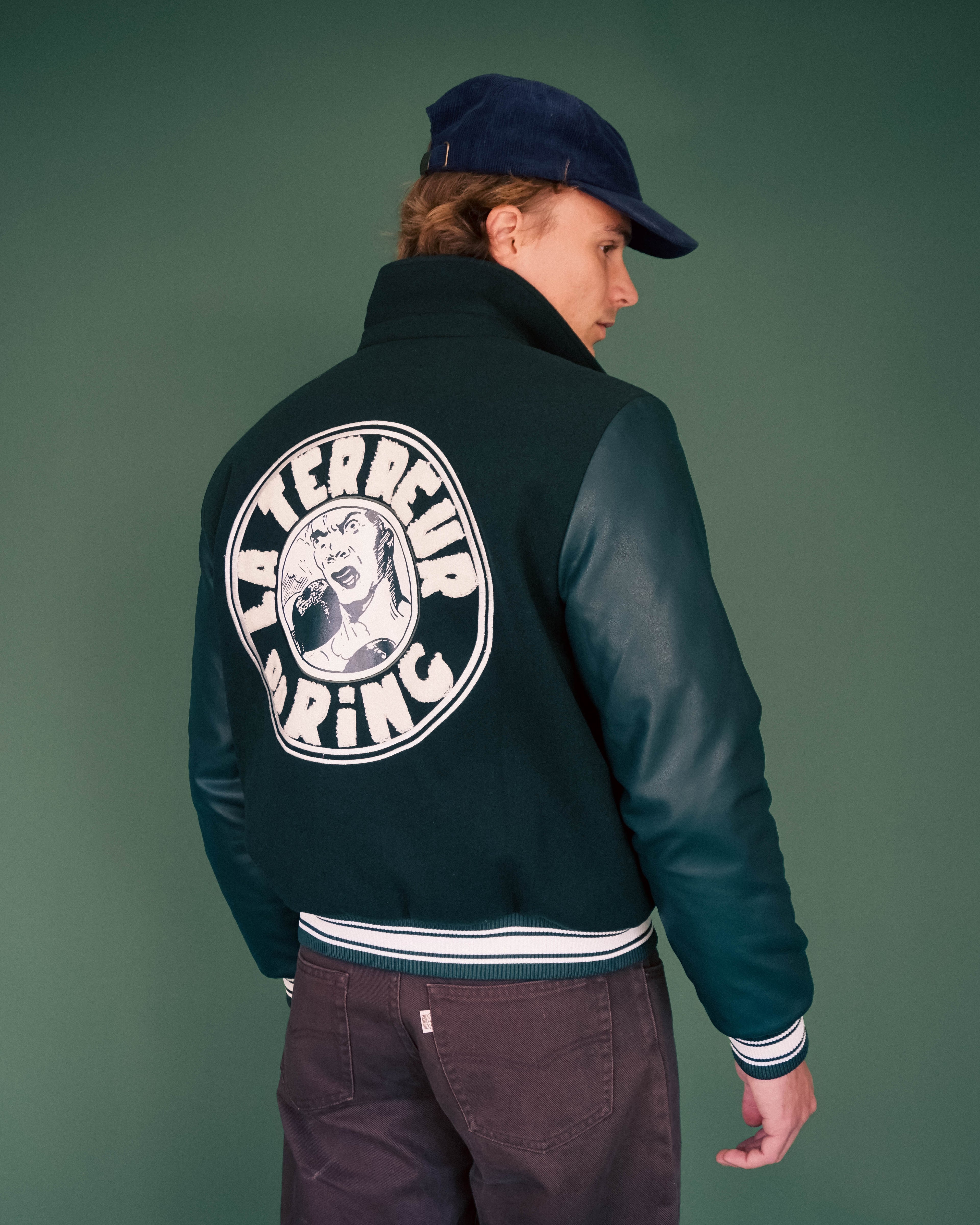LA TERREUR DU RING VARSITY JACKET