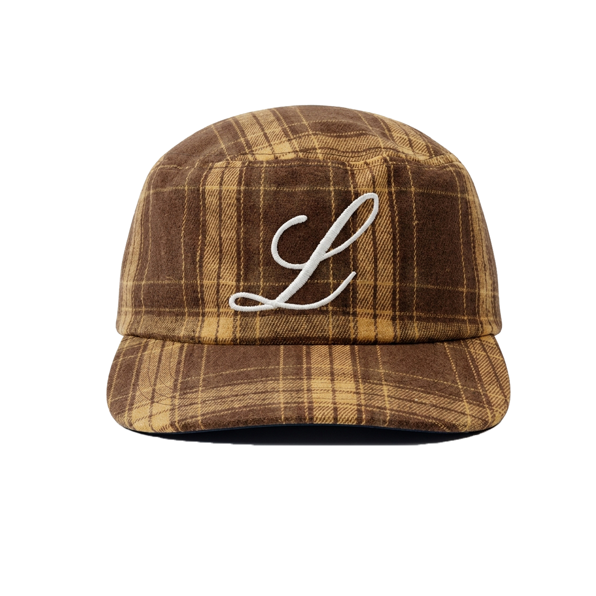L LOGO PAINTER CAP PLAID