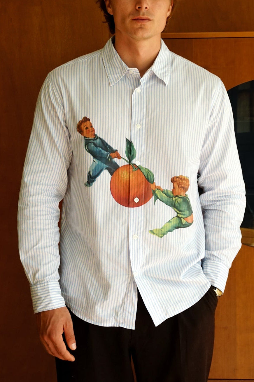 ORANGE OXFORD SHIRT