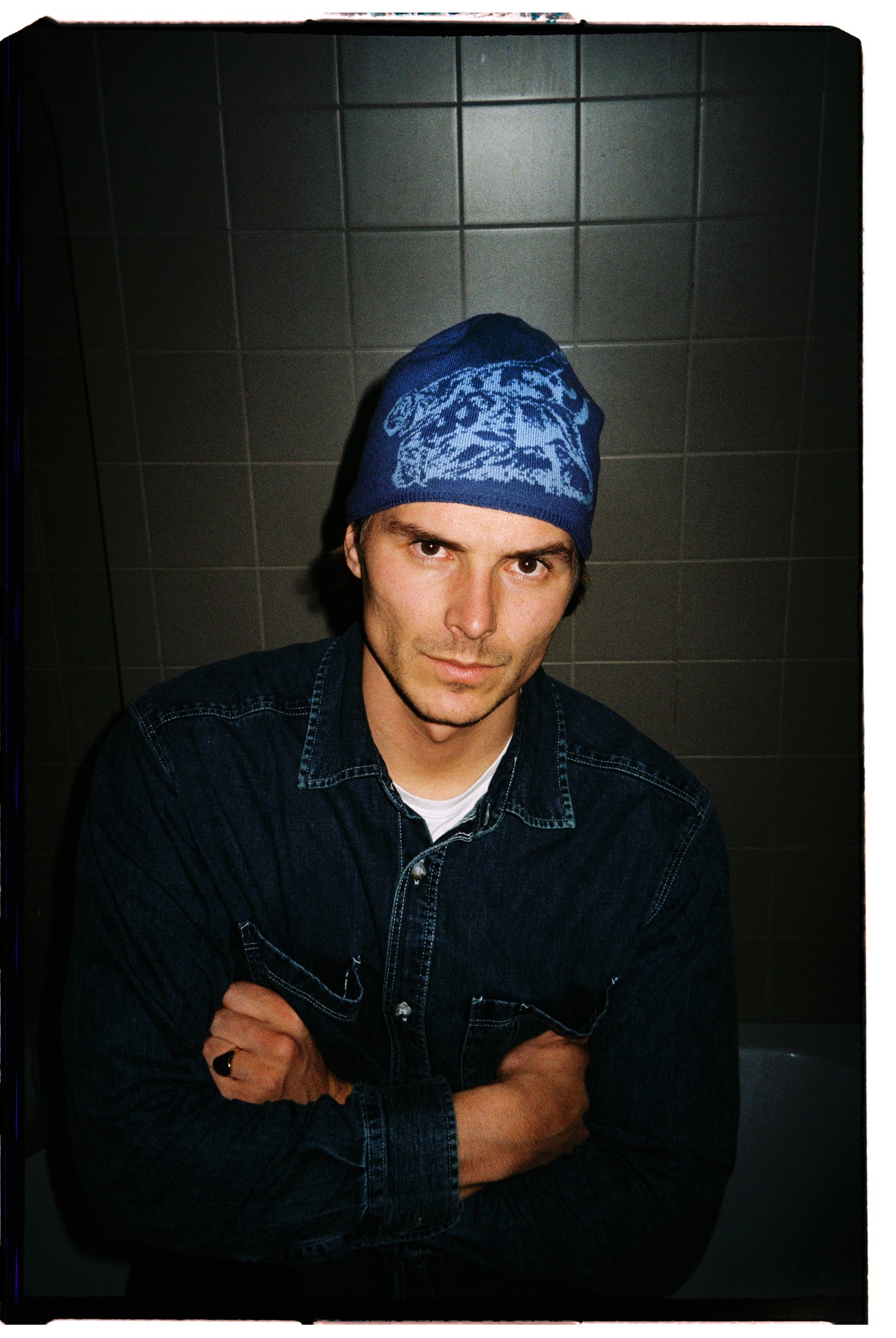 BLOODHOUND BEANIE BLUE