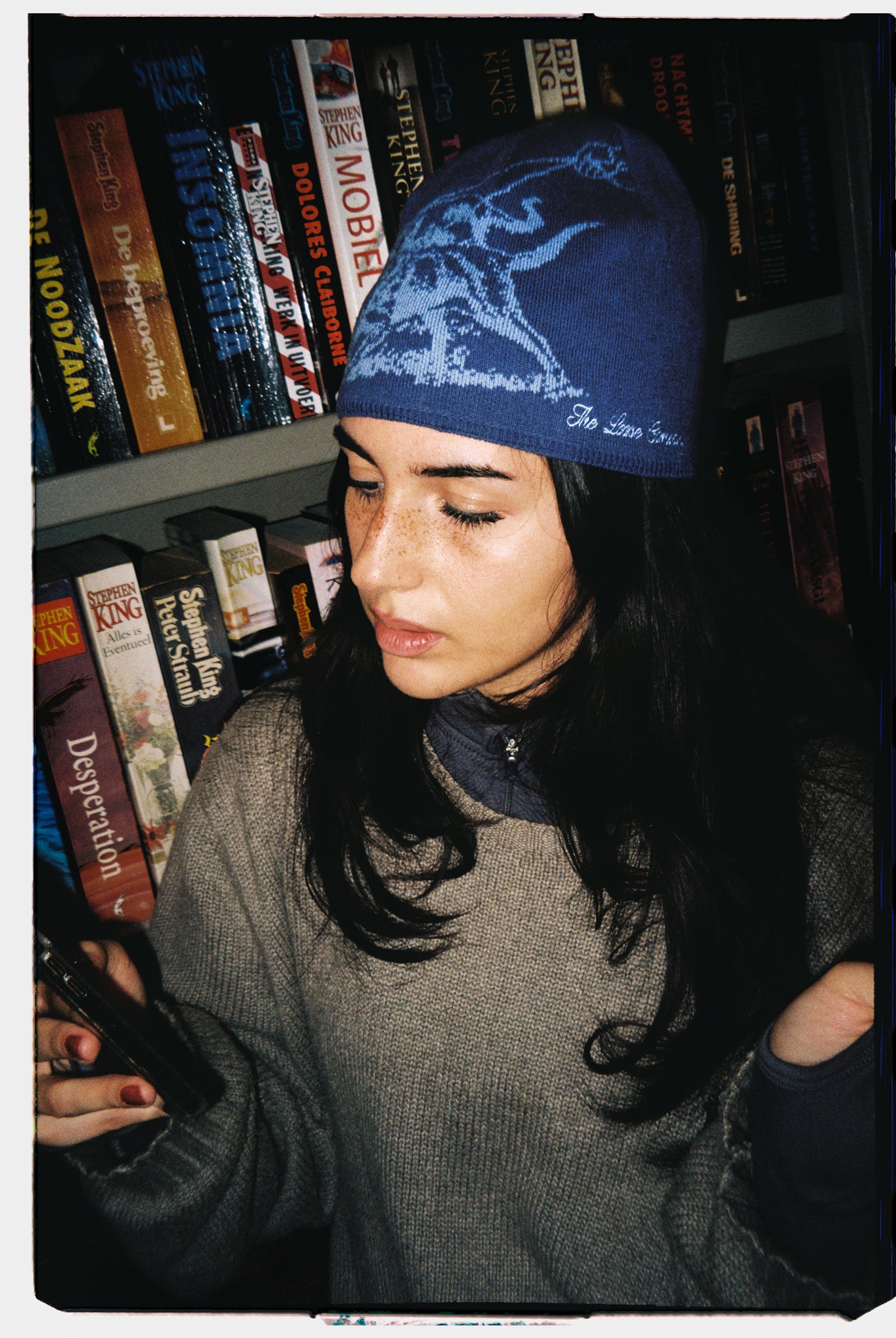 BLOODHOUND BEANIE BLUE