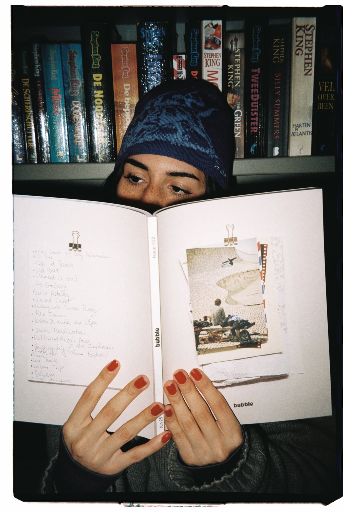 BLOODHOUND BEANIE BLUE