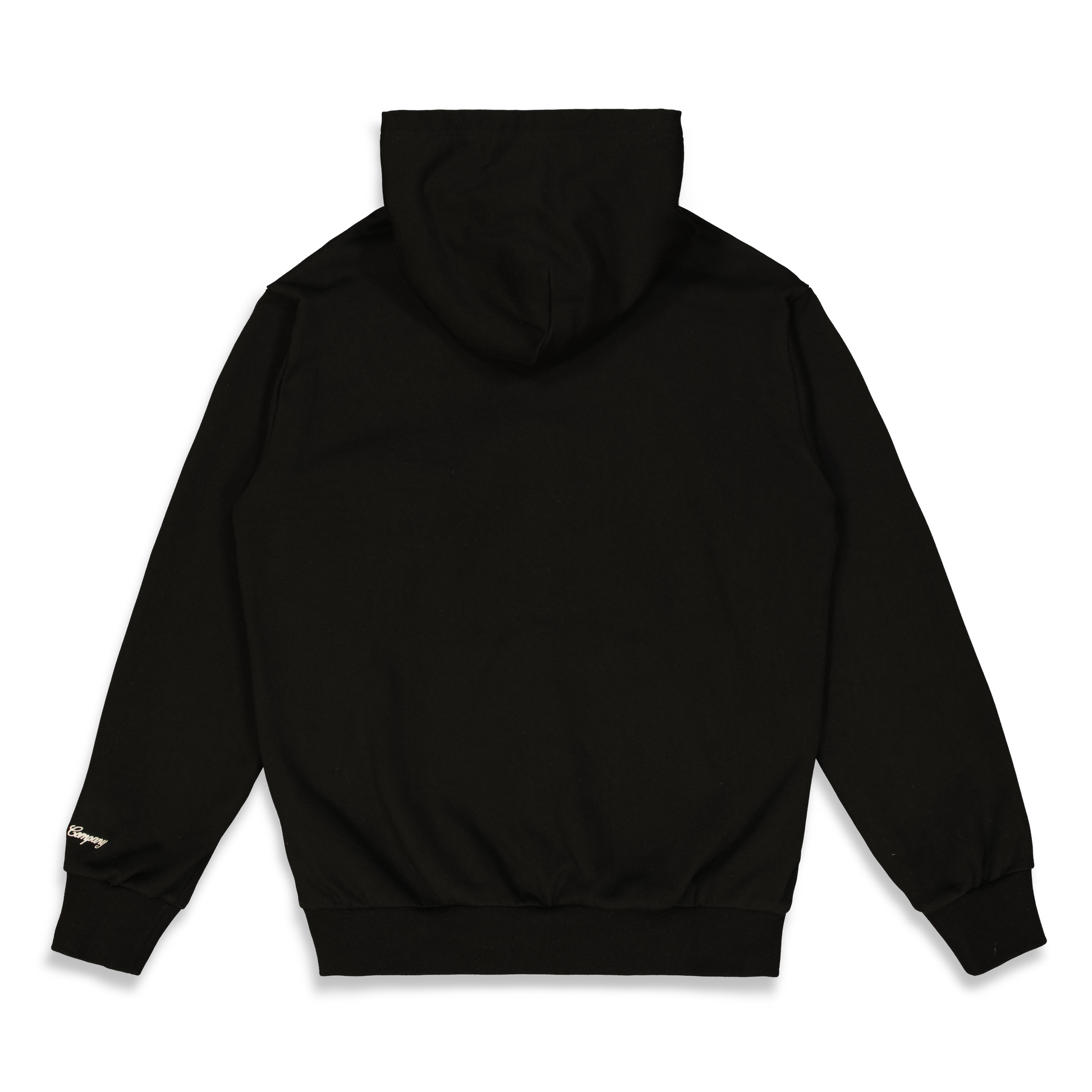 SLIPPER ZIP-UP HOODIE BLACK