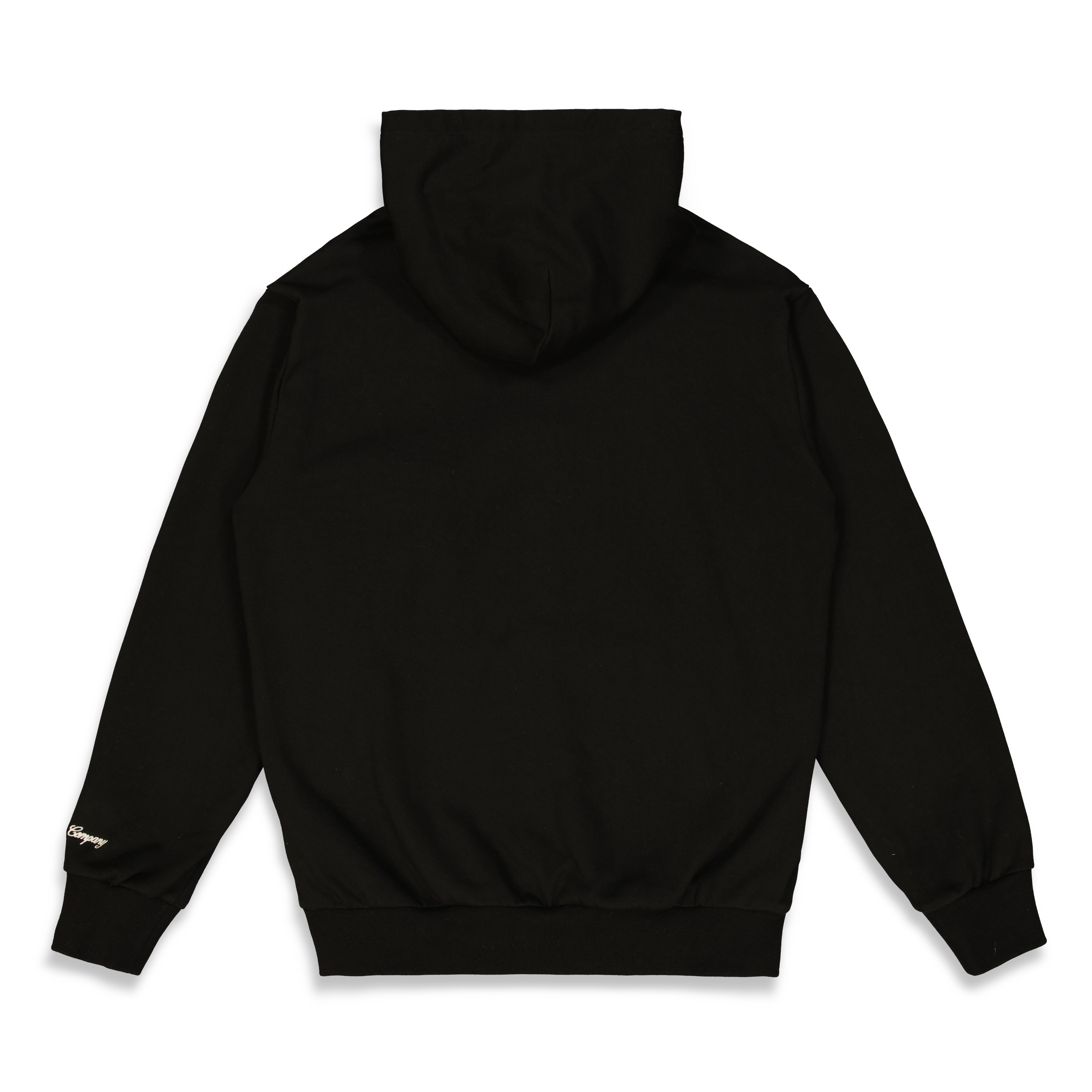 SLIPPER ZIP-UP HOODIE BLACK