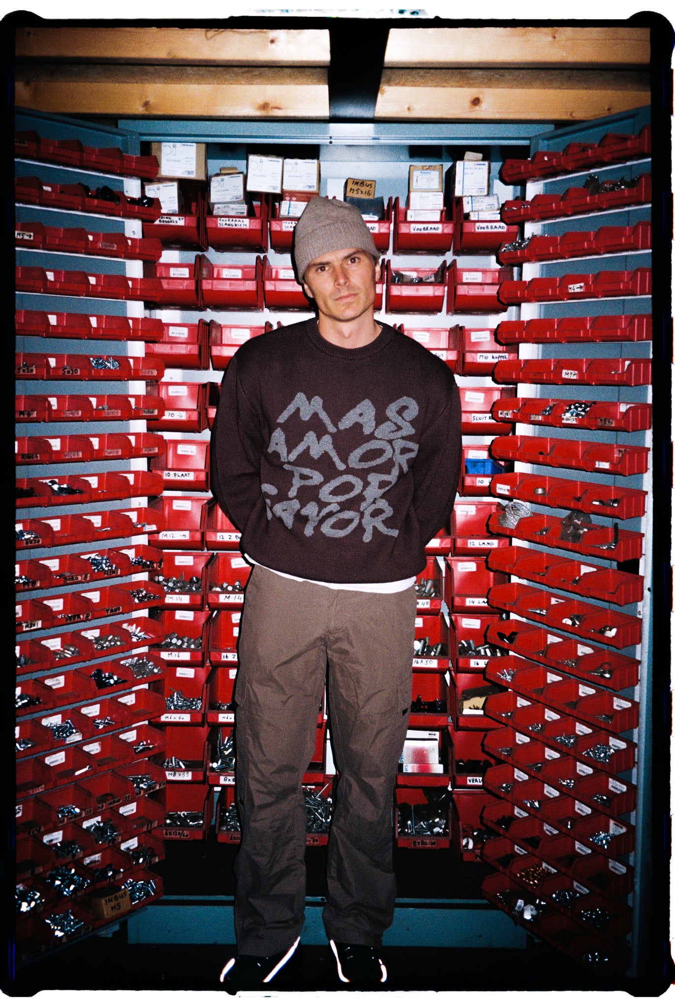 MAS AMOR POR FAVOR KNITTED SWEATER